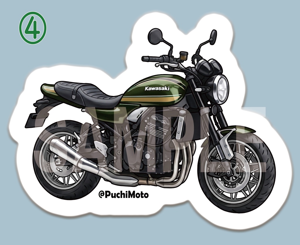 Kawasaki Z900RS ステッカー