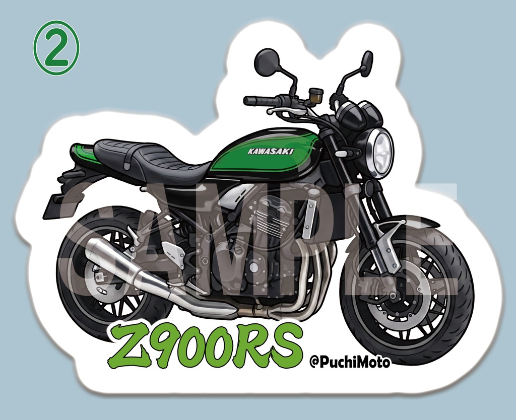 Kawasaki Z900RS ステッカー