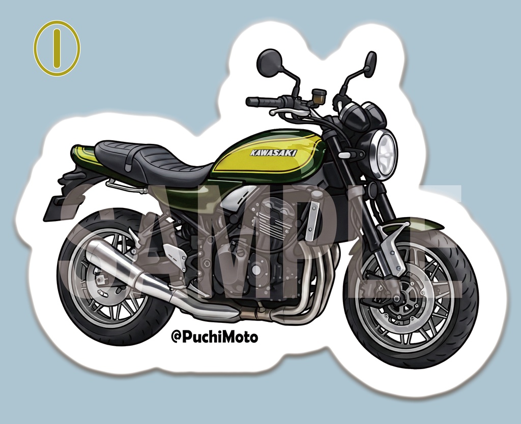 Kawasaki Z900RS ステッカー