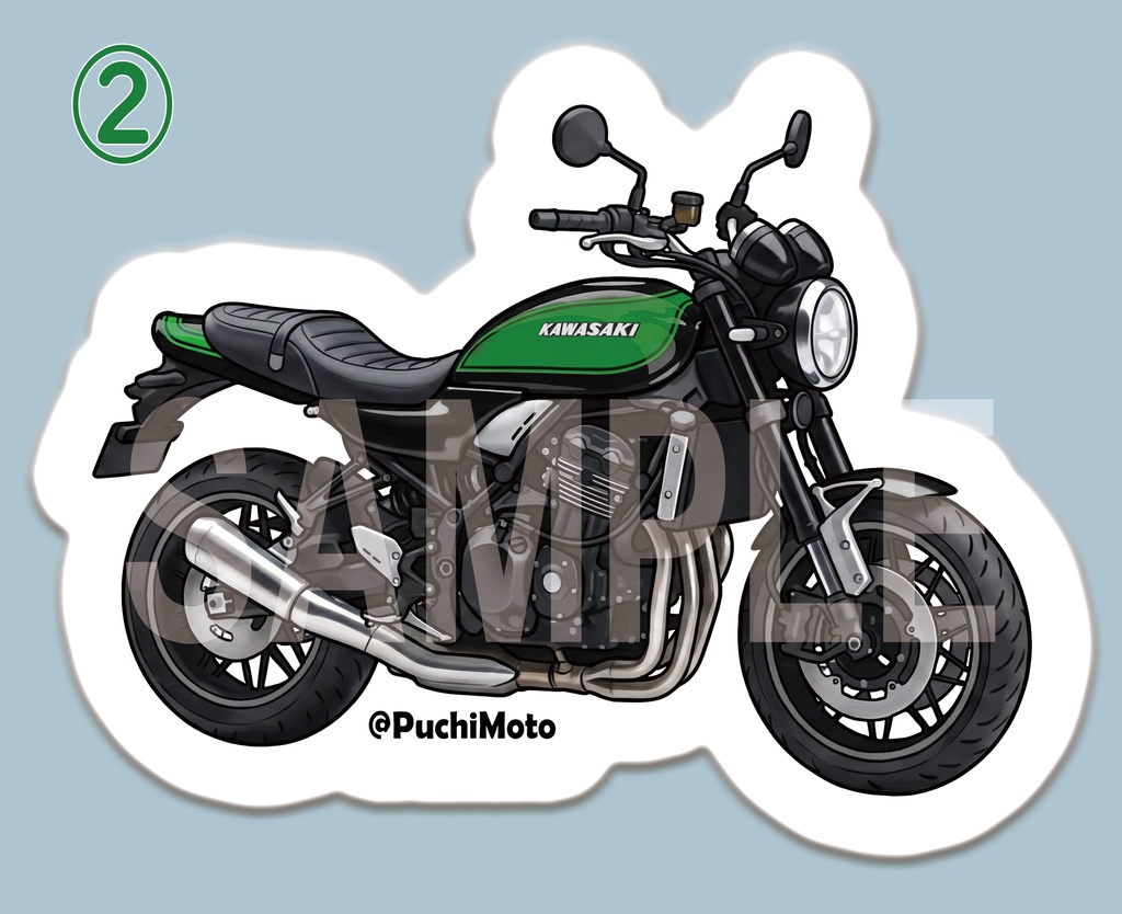 Kawasaki Z900RS ステッカー