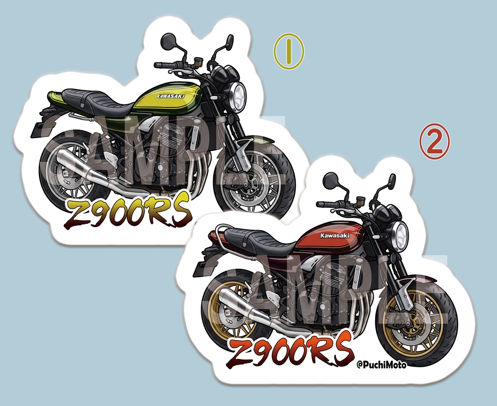 Kawasaki Z900RS ステッカー