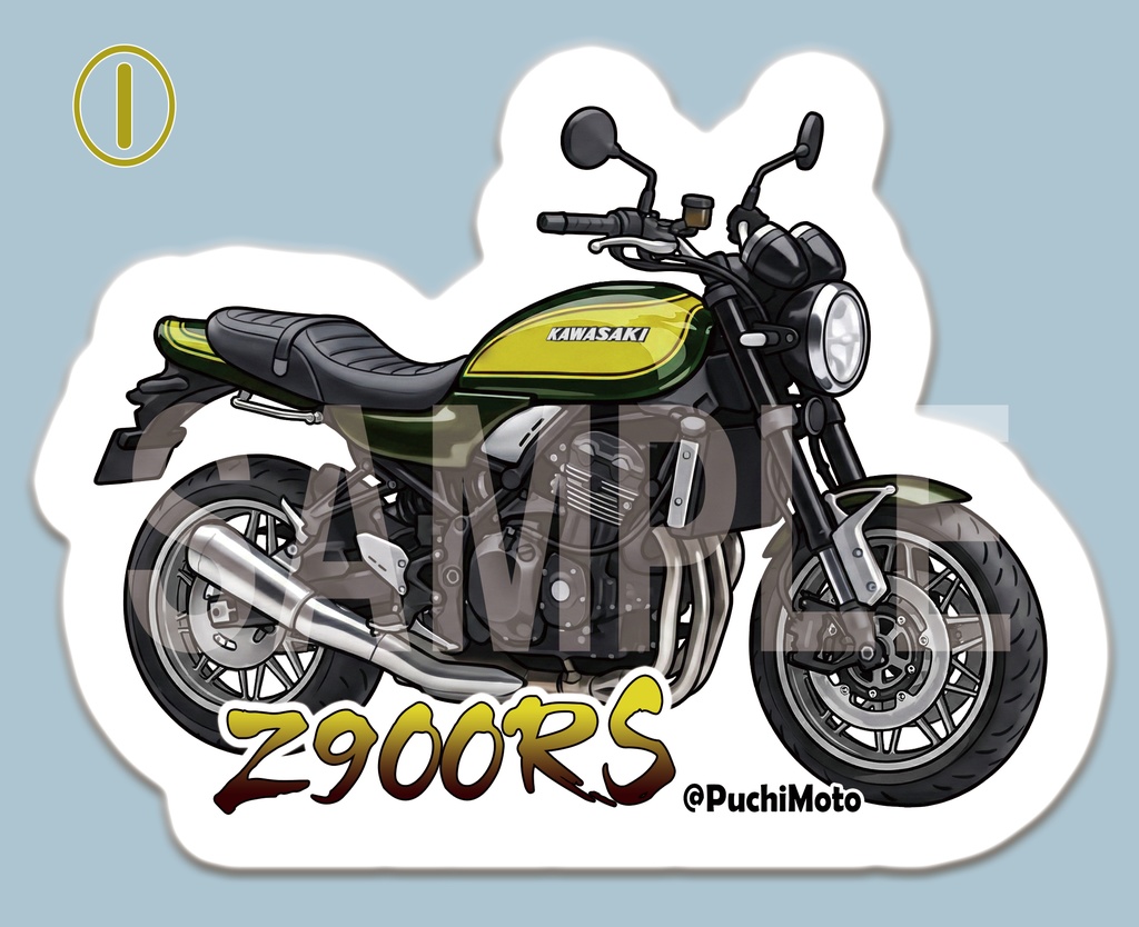 Kawasaki Z900RS ステッカー