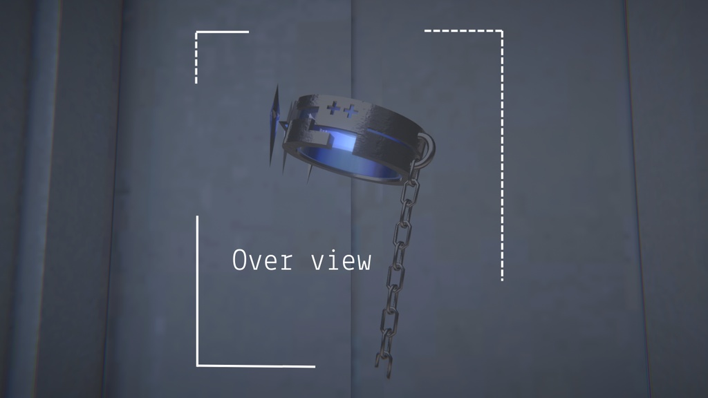 【VRChat想定】Crystal Choker/クリスタルチョーカー