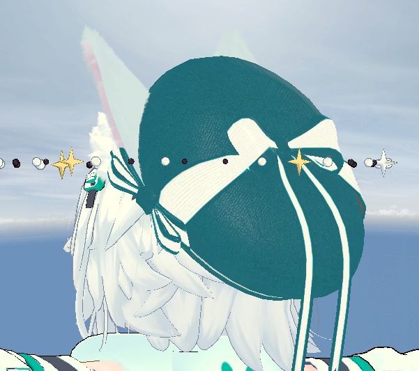 リボンベレー帽(通常仕様+ハロウィン仕様)【オリジナル3Dアクセサリ】(PB対応済み)