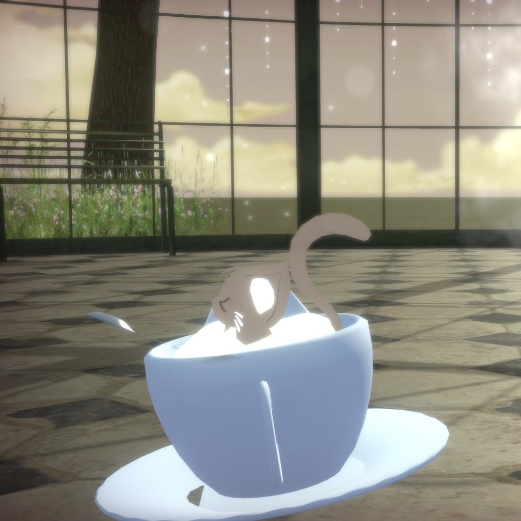 かぷちーにゃ【オリジナル3Dモデル】PhysBone対応済み