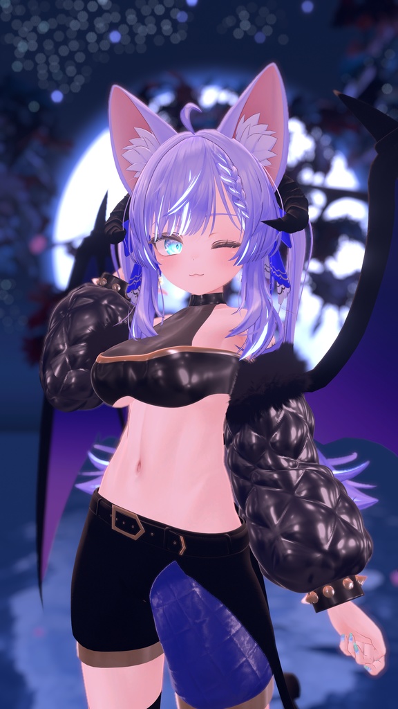 【マヌカ対応】3D衣装モデル《ノクターナル・エクスタシー》おまけ付き!