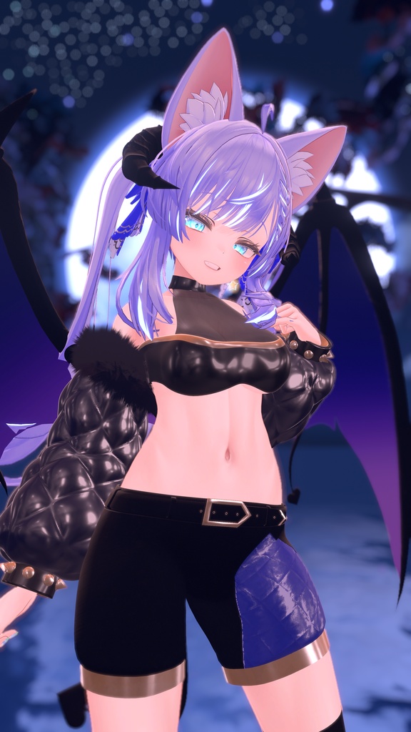 【マヌカ対応】3D衣装モデル《ノクターナル・エクスタシー》おまけ付き!