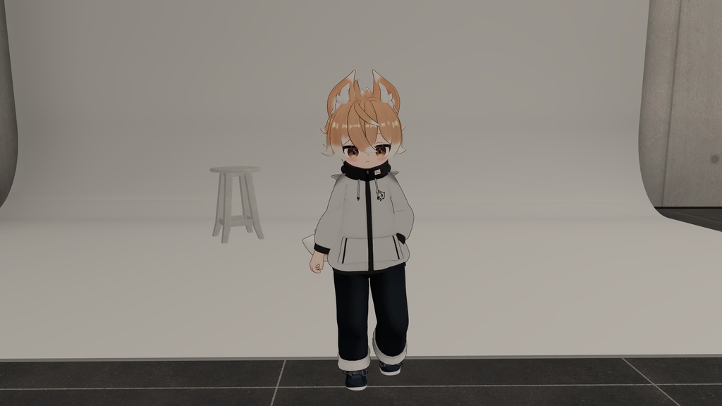 【オリジナル3Dモデル】チャコ(chaco)【人とケモノの姿のおとこのこ】【衣装無料追加第2弾:みゃおぺっと】