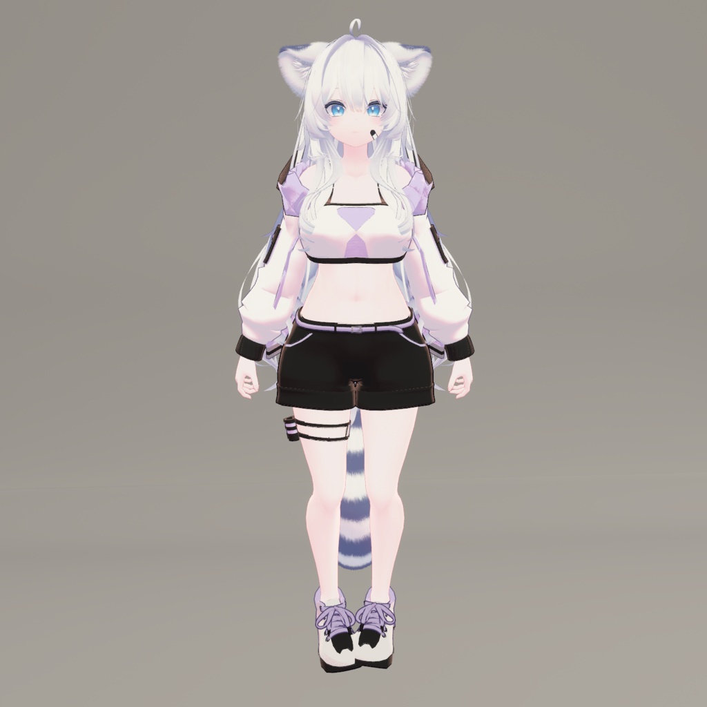 【複数アバター対応】3D衣装モデル《S・Teck》