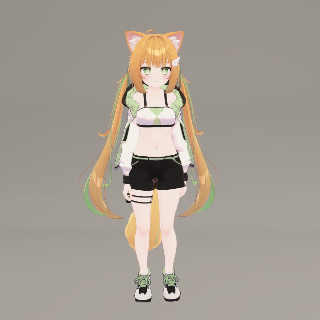 【複数アバター対応】3D衣装モデル《S・Teck》