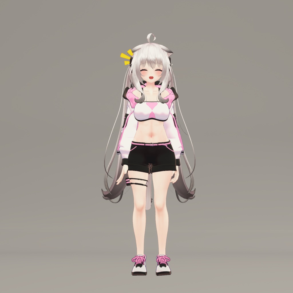 【複数アバター対応】3D衣装モデル《S・Teck》