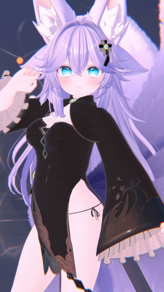 【複数アバター対応】3D衣装モデル《S・Chinese dress(チャイナ服)》