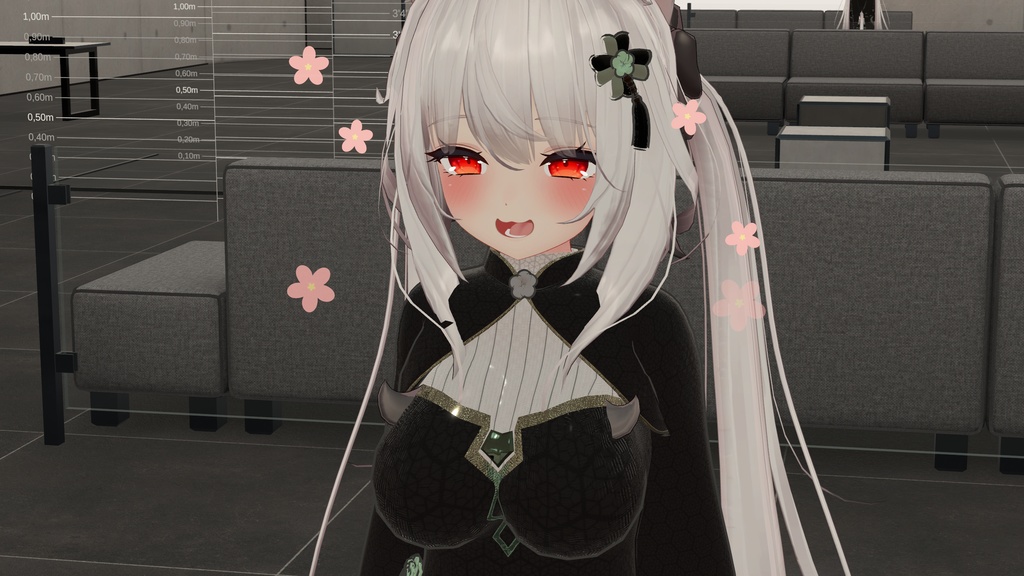 【複数アバター対応】3D衣装モデル《S・Chinese dress(チャイナ服)》