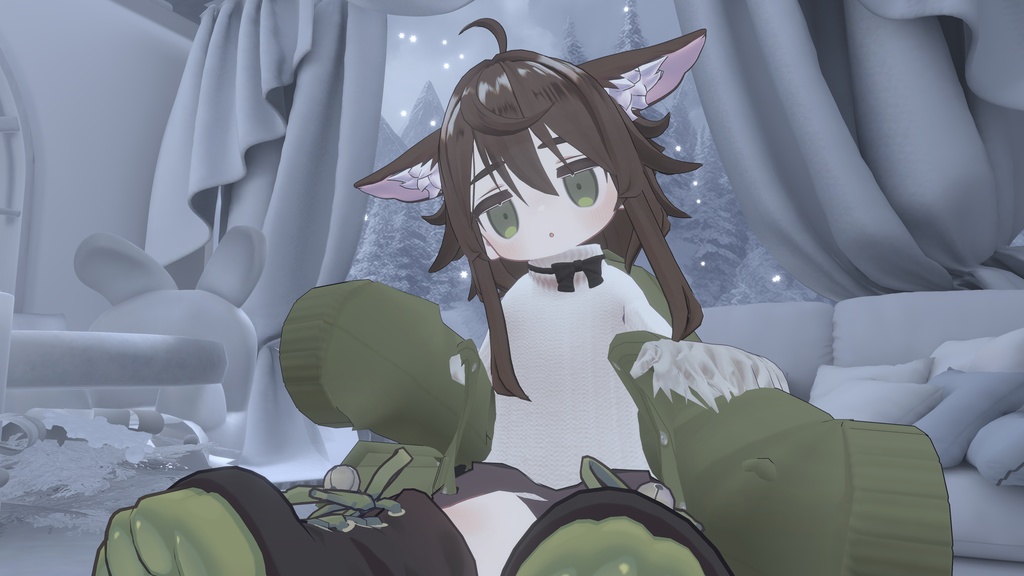 フォレストスノウ《コート/セーターセット》【まめふれんず用&ネメシス衣装】MA対応!