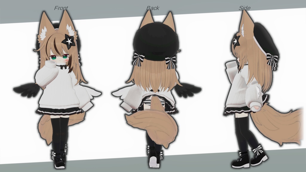 フォレストスノウ《コート/セーターセット》【まめふれんず用&ネメシス衣装】MA対応!