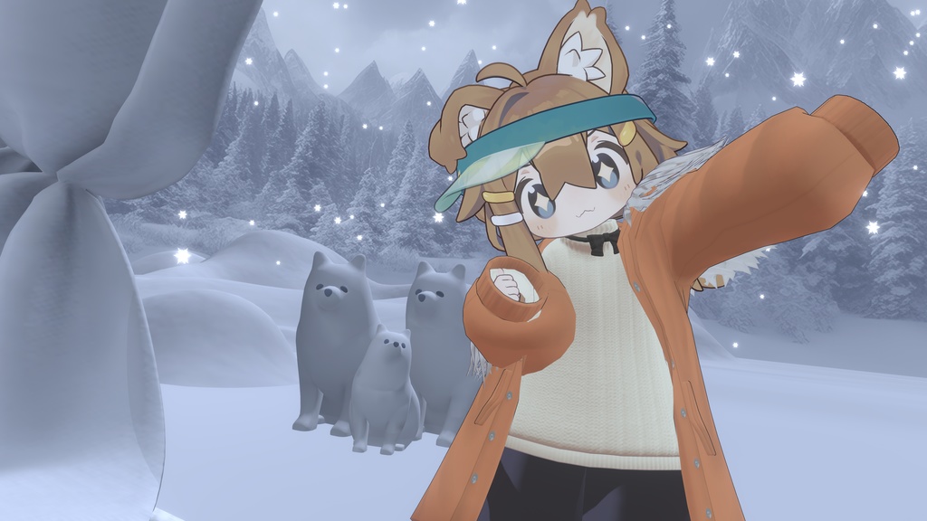 フォレストスノウ《コート/セーターセット》【まめふれんず用&ネメシス衣装】MA対応!