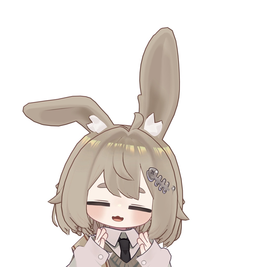 ウサフェル【うさぎモチーフヘアセット】【キプフェル、まめひなた対応】【MA対応】