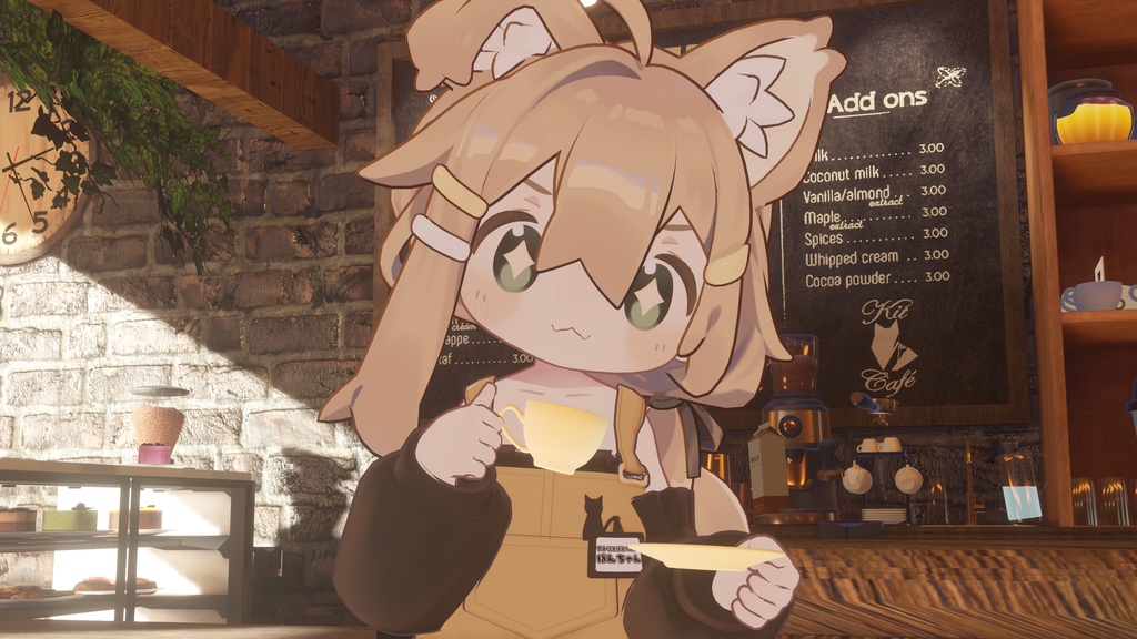 みゃおぺっと(猫+サロペット)【まめふれんず対応衣装】