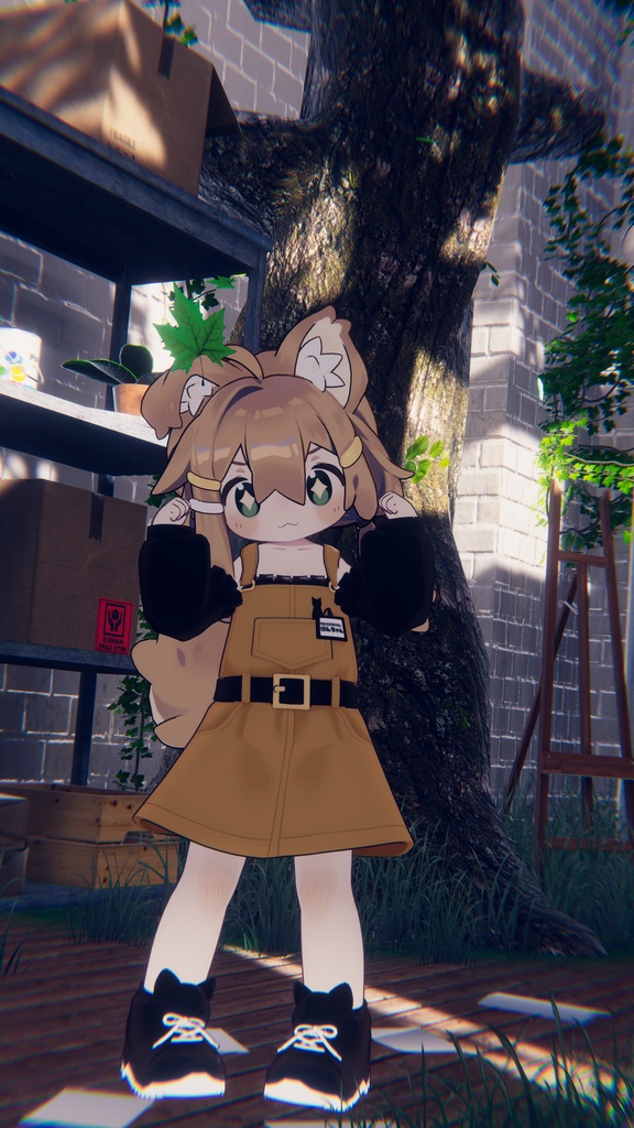 みゃおぺっと(猫+サロペット)【まめふれんず対応衣装】