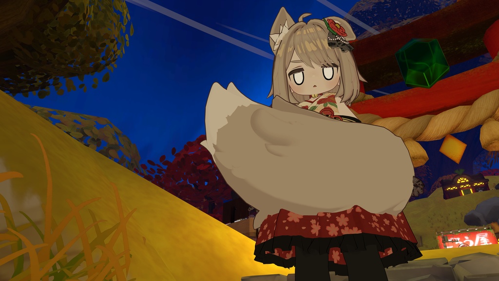 こやふぇる【きつねモチーフヘアセット】【キプフェル対応】【MA対応】