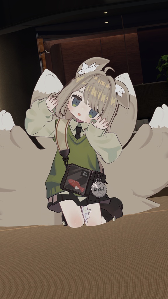 こやふぇる【きつねモチーフヘアセット】【キプフェル対応】【MA対応】