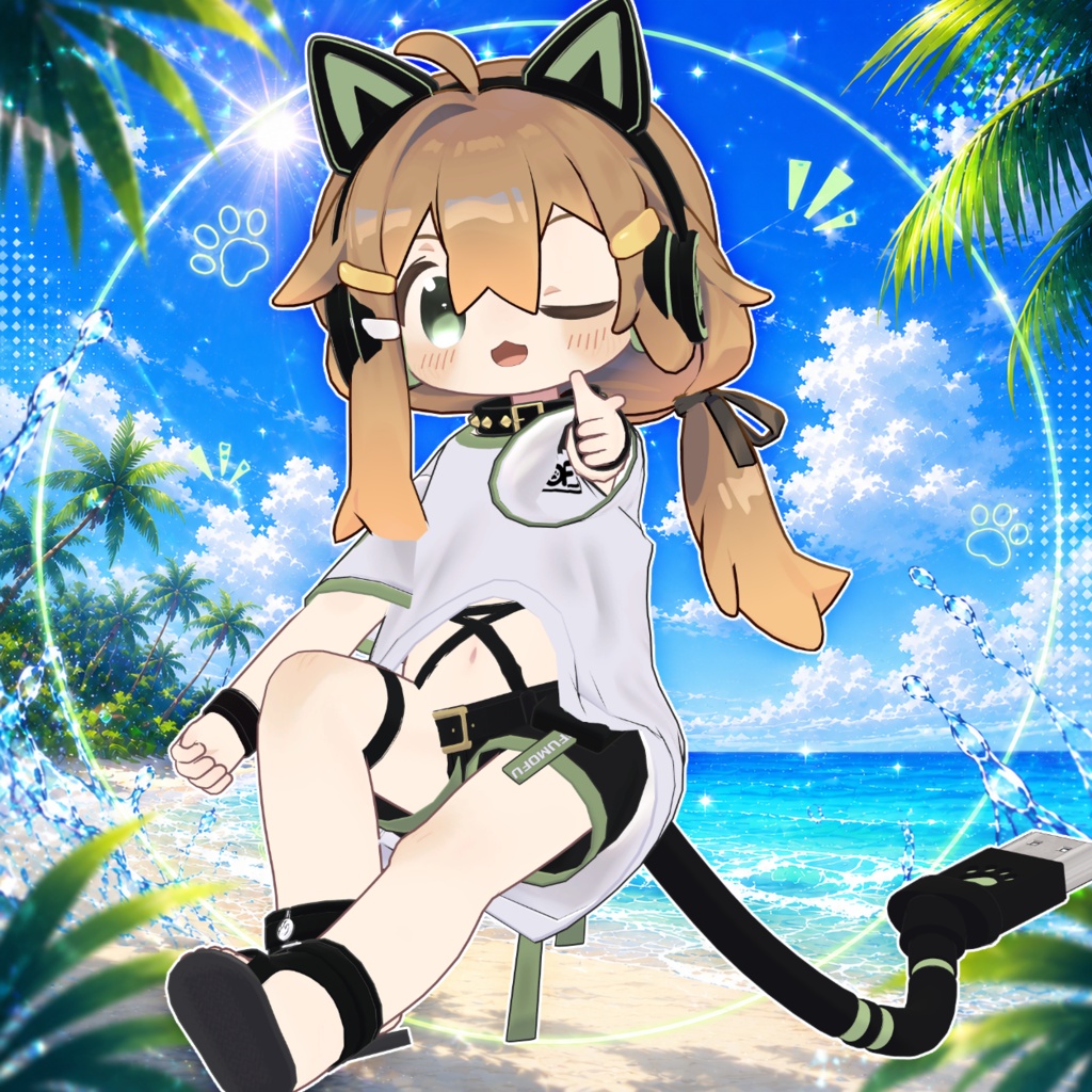 【新作】SummerConnection【まめふれんず対応衣装】