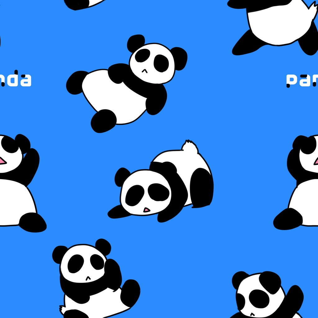 パンダさんタオル