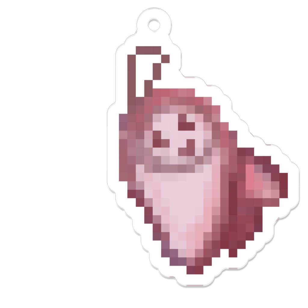 セミのおまもり(コーティングアクキー)