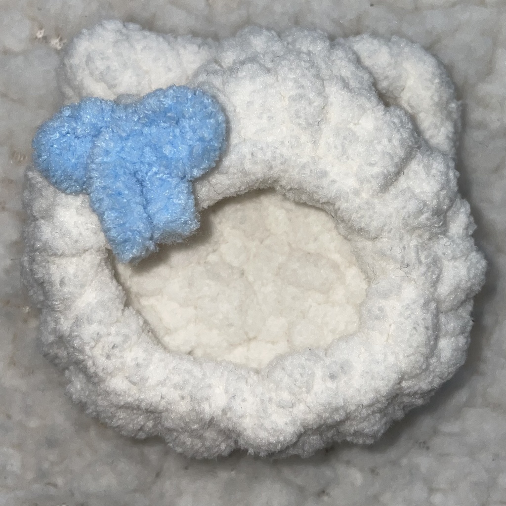 【手編みふわもこ缶バッジカバー】45〜57mm対応(※54mm推奨)ピンク色追加しました໒꒱