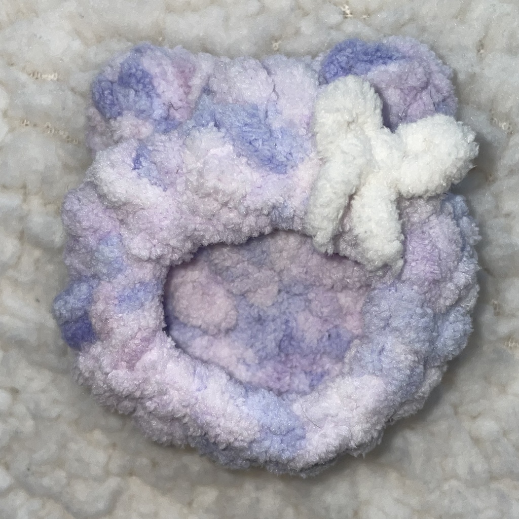 【手編みふわもこ缶バッジカバー】45〜57mm対応(※54mm推奨)ピンク色追加しました໒꒱