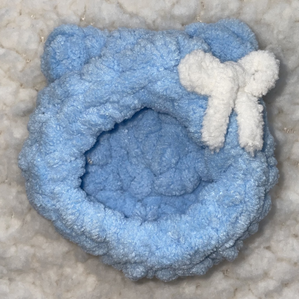 【手編みふわもこ缶バッジカバー】45〜57mm対応(※54mm推奨)ピンク色追加しました໒꒱