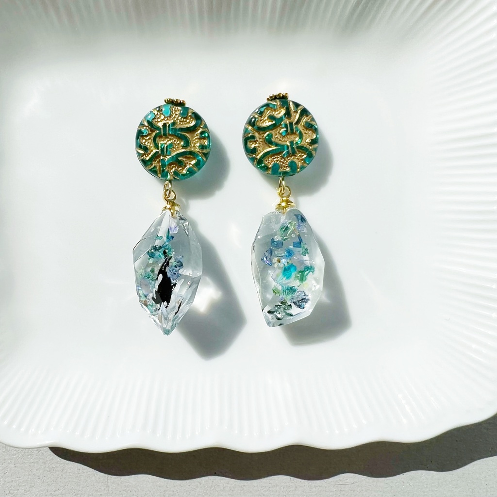 海賊房太郎イメージ　ピアス　「華氷」