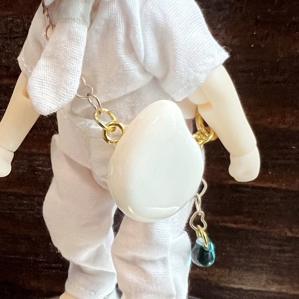 ねんどろ用アクセ兼迷子札「しんまい」