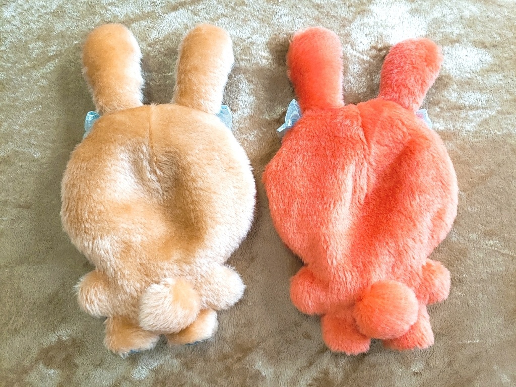 ぬい用着ぐるみ(クリーム&オレンジ)