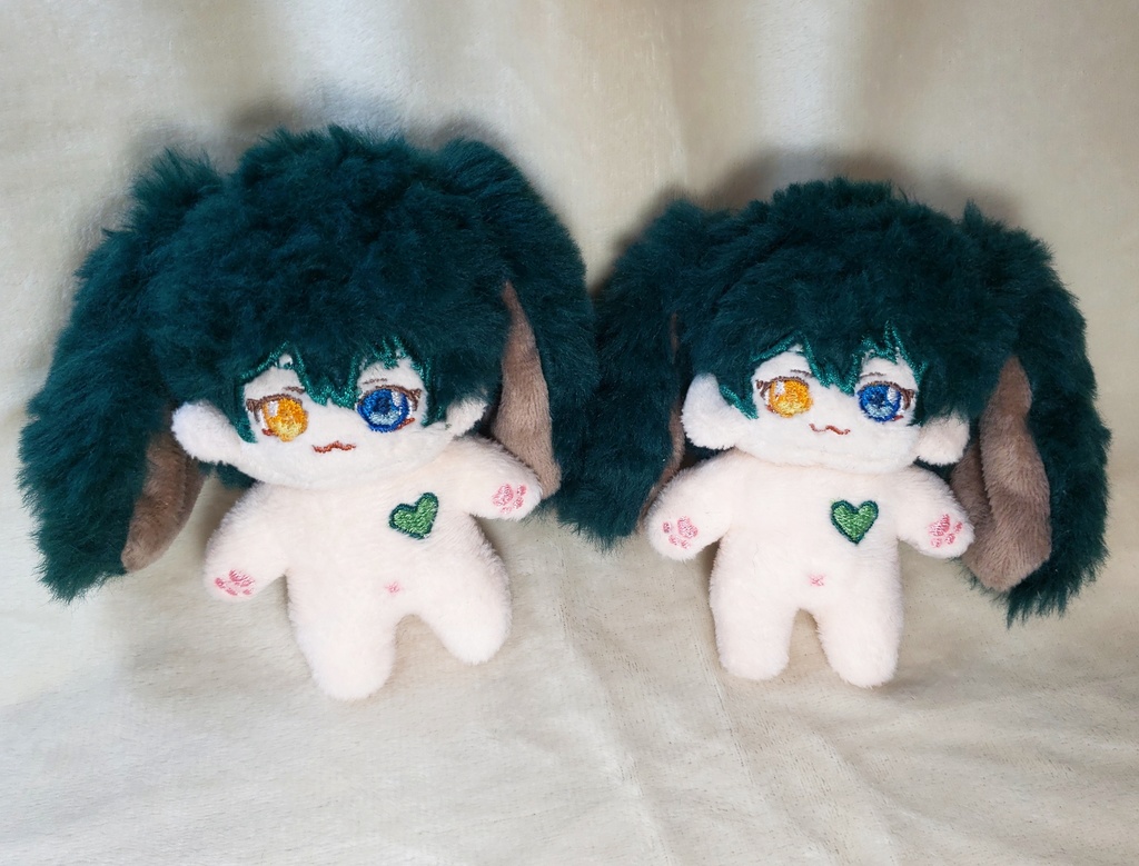 【10cmぬい】たれうさみか【自作ぬい】