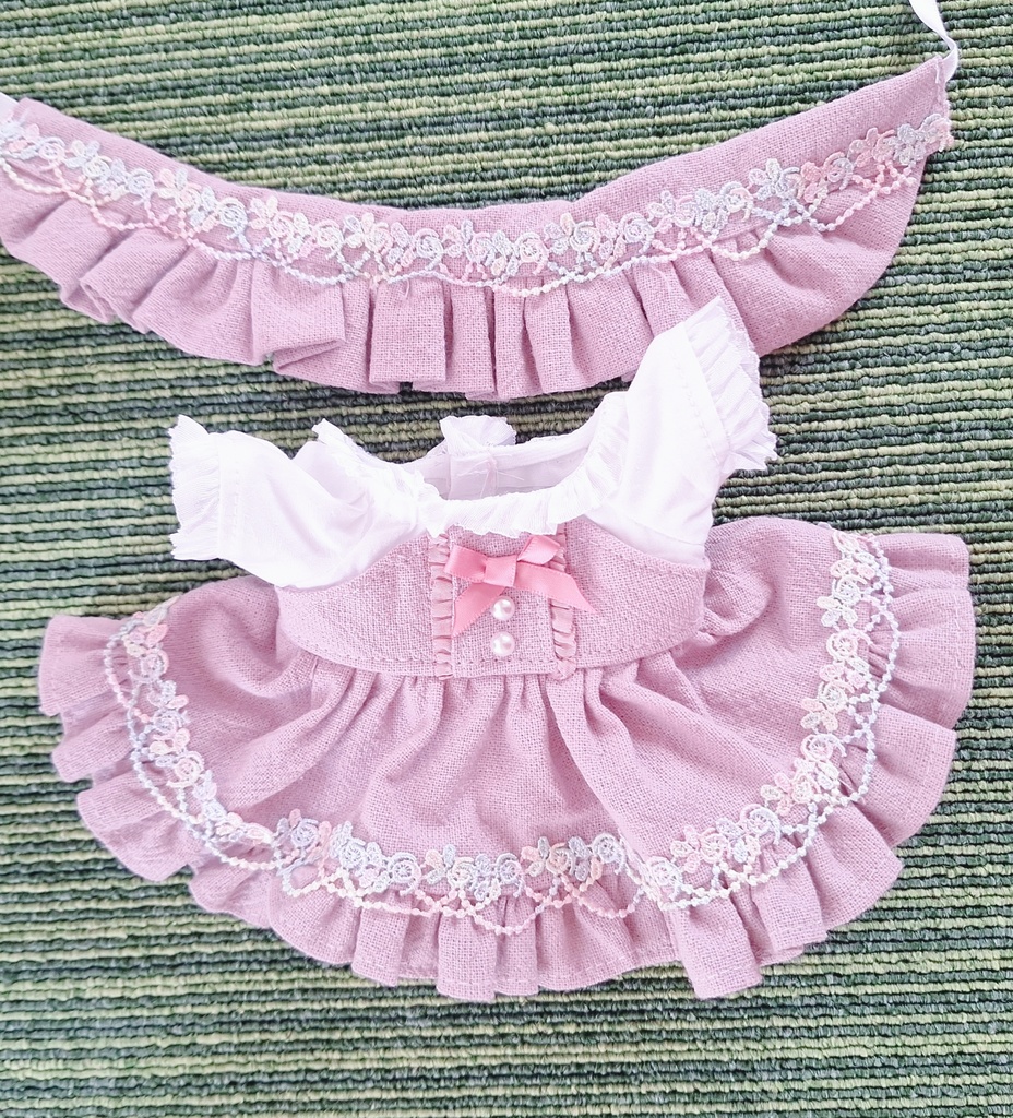 【綿花娃娃】クラシカルロリータワンピ【無属性ぬい】
