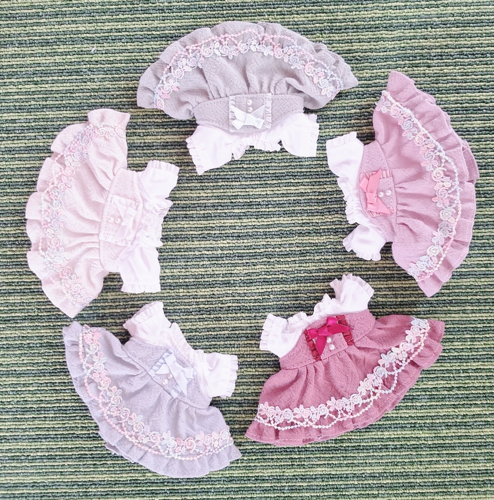 【綿花娃娃】クラシカルロリータワンピ【無属性ぬい】