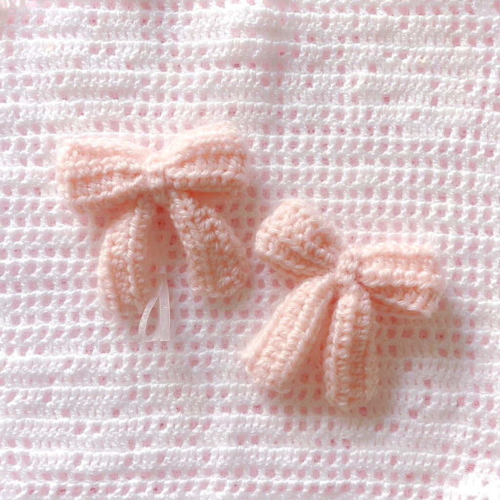 ♡ knit ribbon（pink）