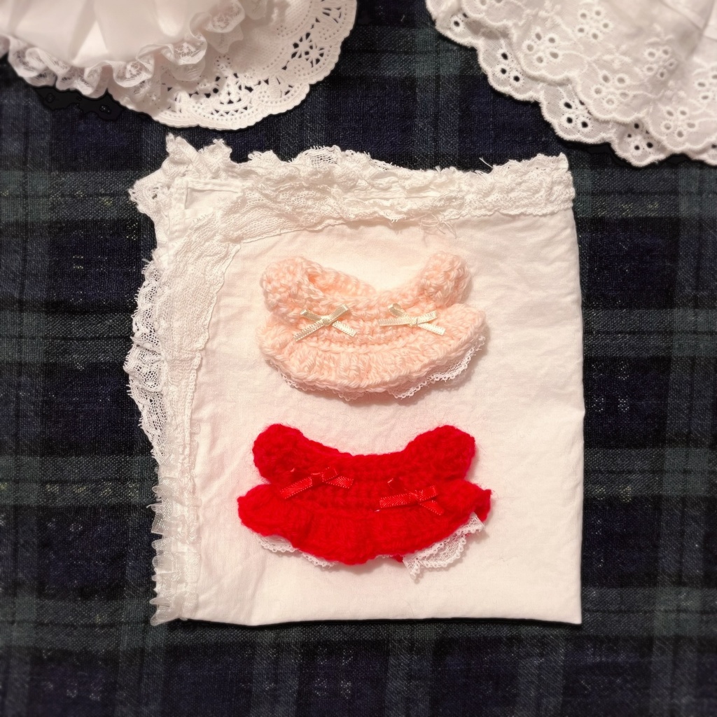 ♡ frill tops（10cm ぬい用）