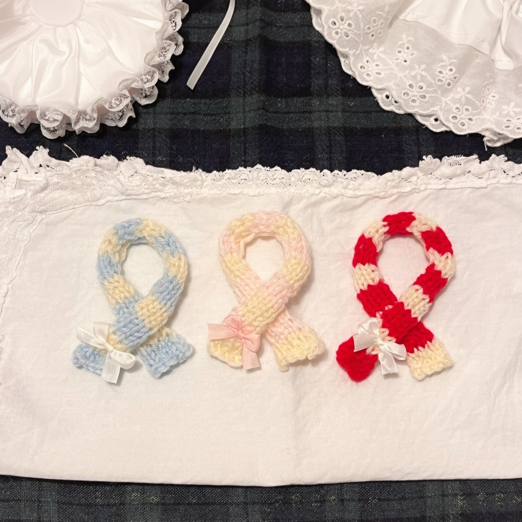 โก ribbon muffler๏ผborder๏ผ