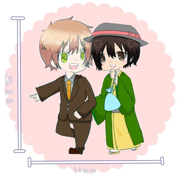 朝菊アクキー