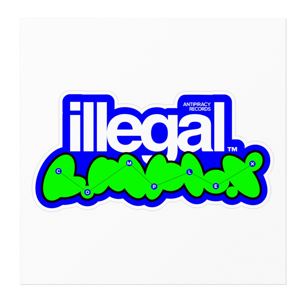 illegal complex sticker