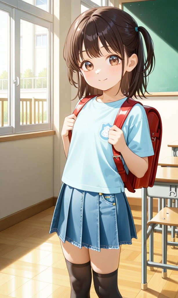 オリジナル　小学生モデル　私服登校スタイル　16枚　元サイズ版