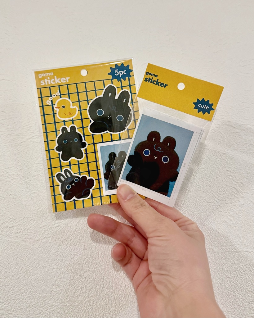 証明写真風ステッカー4枚入り