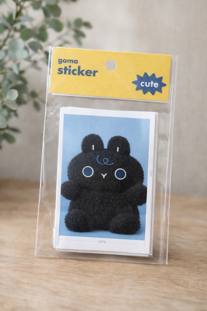 証明写真風ステッカー4枚入り