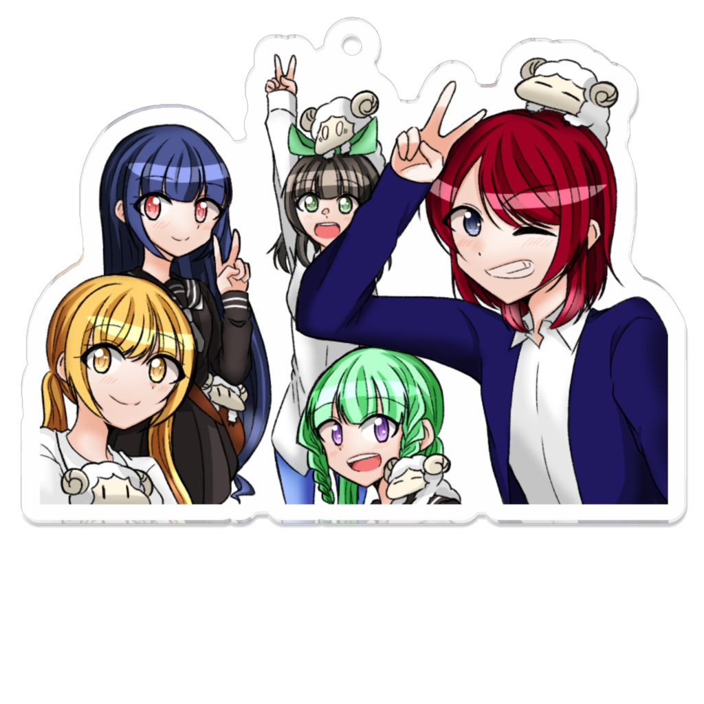 H3Y＋ アクリルキーホルダー