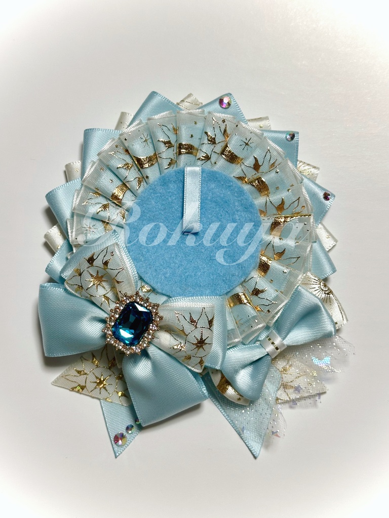 ロゼット（ライトブルー）