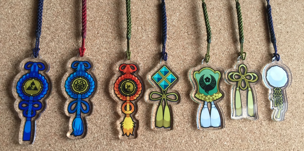 ミニアクリル根付ストラップ-装-