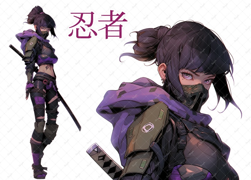 (無料版有)オリジナル武装キャラクター販売(全4種)