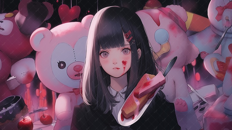 イラスト素材 歌ってみた1枚(全6枚入り)